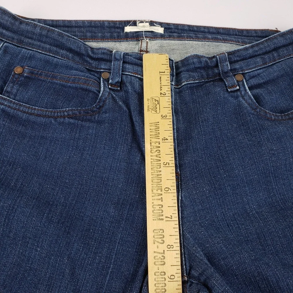 Eileen Fisher 30x17 Capri‎ Jeans Women's Small Blue Denim Capri Pants